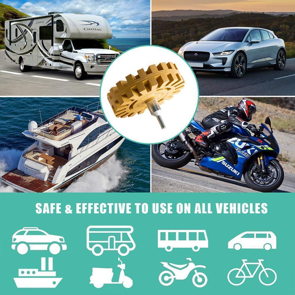 Norvo | Polished Decal Removal Wheel