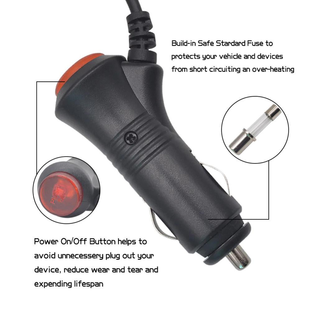 Norvo | Car RGB LED Strip Light Trådløs Fjernkontroll og Talekontroll