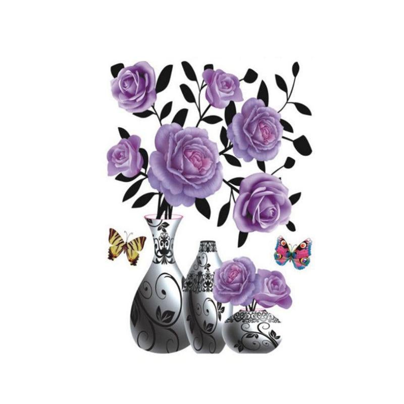 Norvo | 3D Vase Veggklistremerke