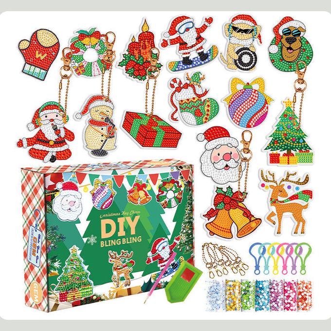 Norvo | Diamond Art Glede | Stimuler Kreativitet & Avslapning - DIY Diamond Maleri Klistremerke Sett for Barn