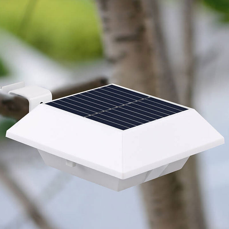 Norvo | Solar UFO-formet design gjerde lys LED utendørs vegglampe