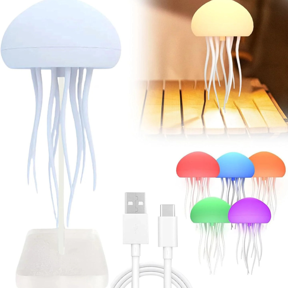 Norvo | LED Manetlampe Stemningslys Oppladbar Beroligende Ambient