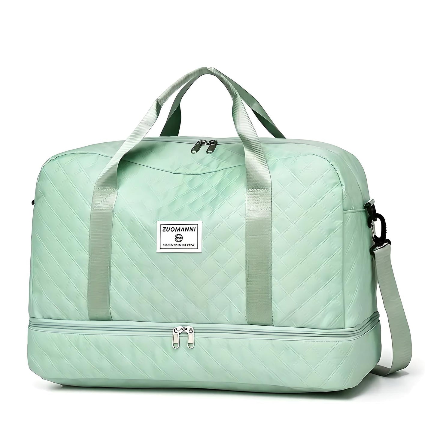 Norvo | Romslig Weekend Duffel Bag | Vanntett, Multikompartments & Ideal for Korte Turer og Treningsøkter