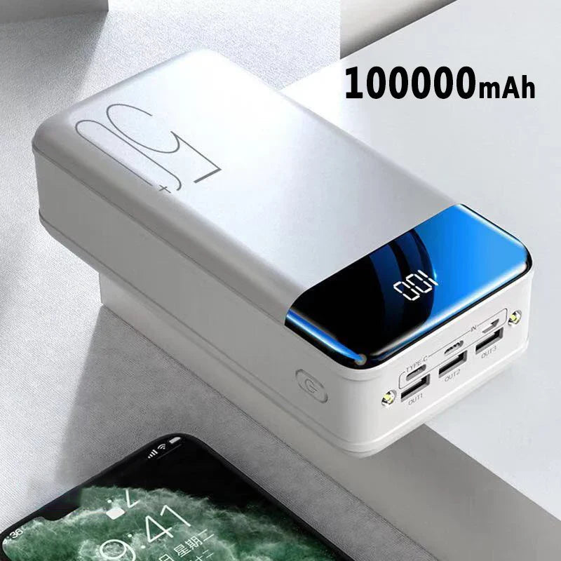 Norvo | PowerMax 50000 mAh Powerbank – Kraftig Lader for Ubegrenset Tilkobling