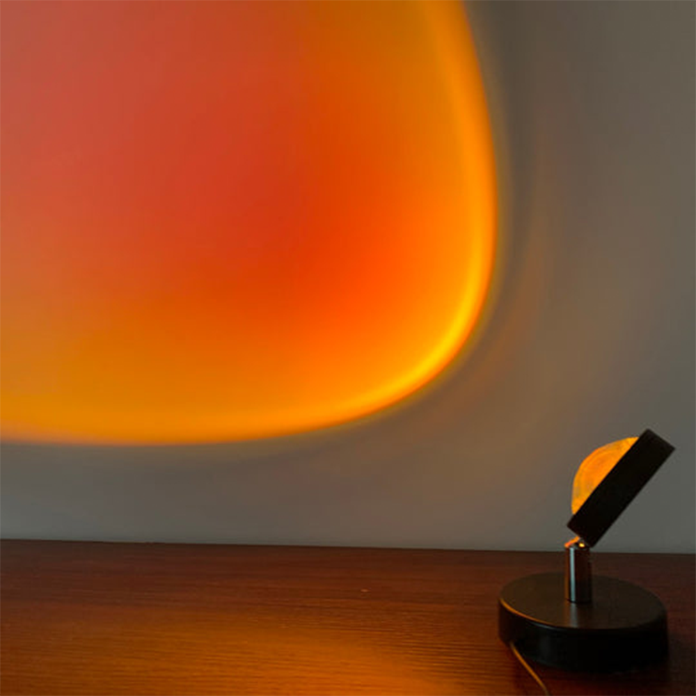 GlowBright - Vintage Bordlampe med Varm Glød