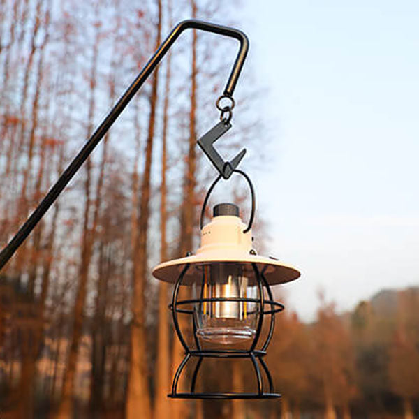 Norvo | Utendørs Vintage Camping Lys Hest Lys Oppladbart Bærbart Camping Lys