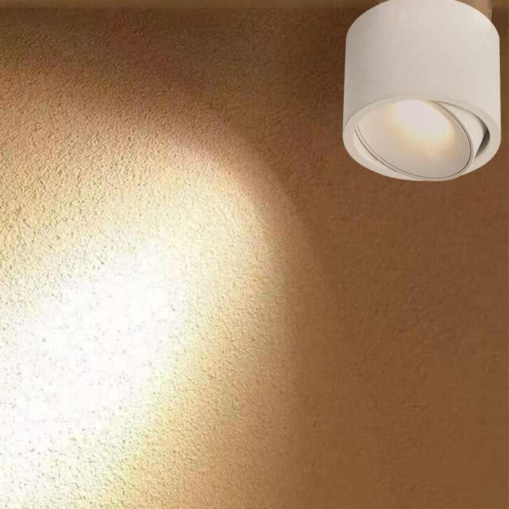 Norvo | Origo Minimalistisk LED Taklampe - Justerbar Rund Innfelt Lampe