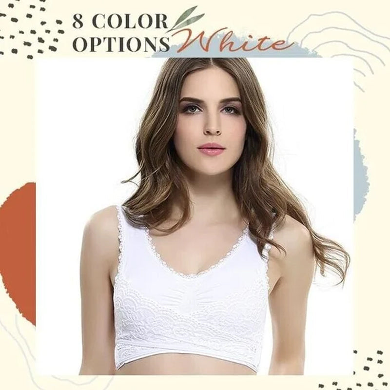 Norvo | Front Cross-Side Buckle Lace Bh