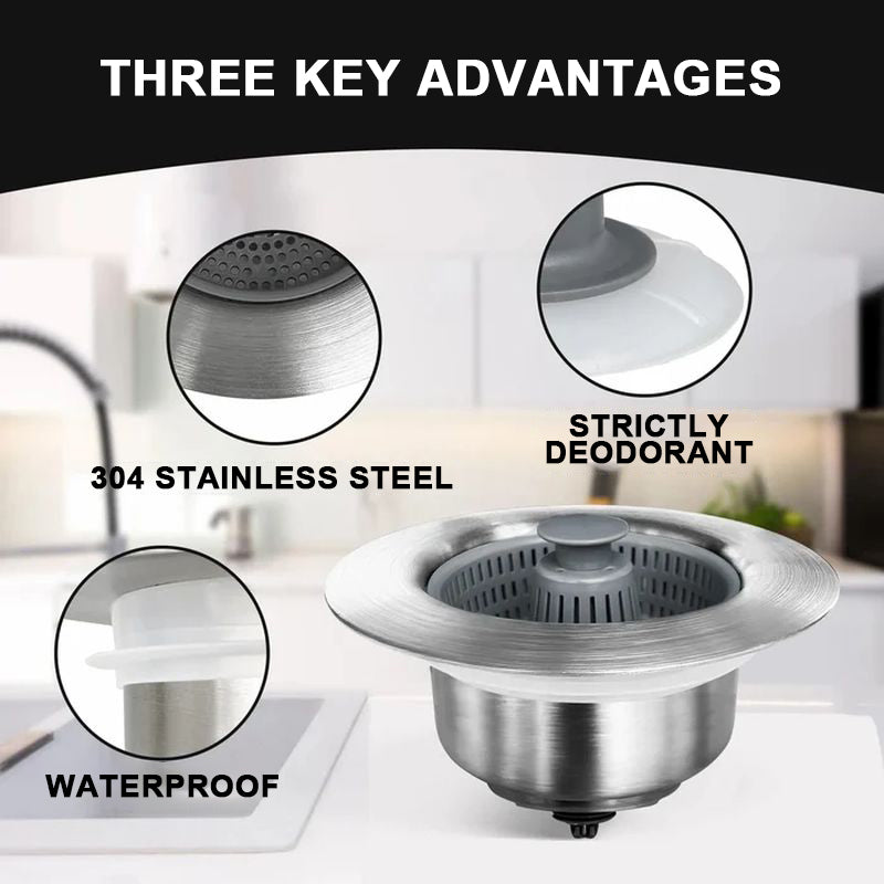 Norvo | Oppgradert Sink Bounce Core Dreneringsfilter