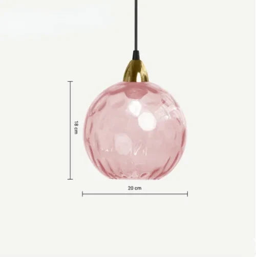 Norvo | Spherical Glass Pendant Light