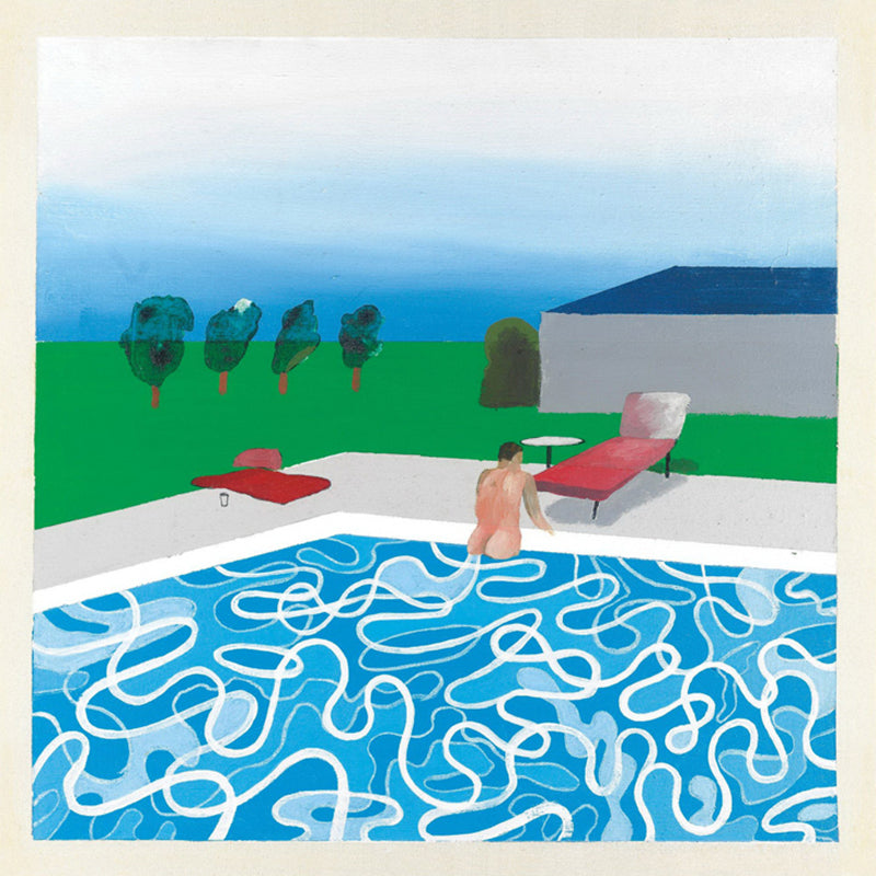 Norvo | Blå-Grønn Pop Art Veggklistremerke Full Format Bassengmaleri Veggdekor For Soverommet