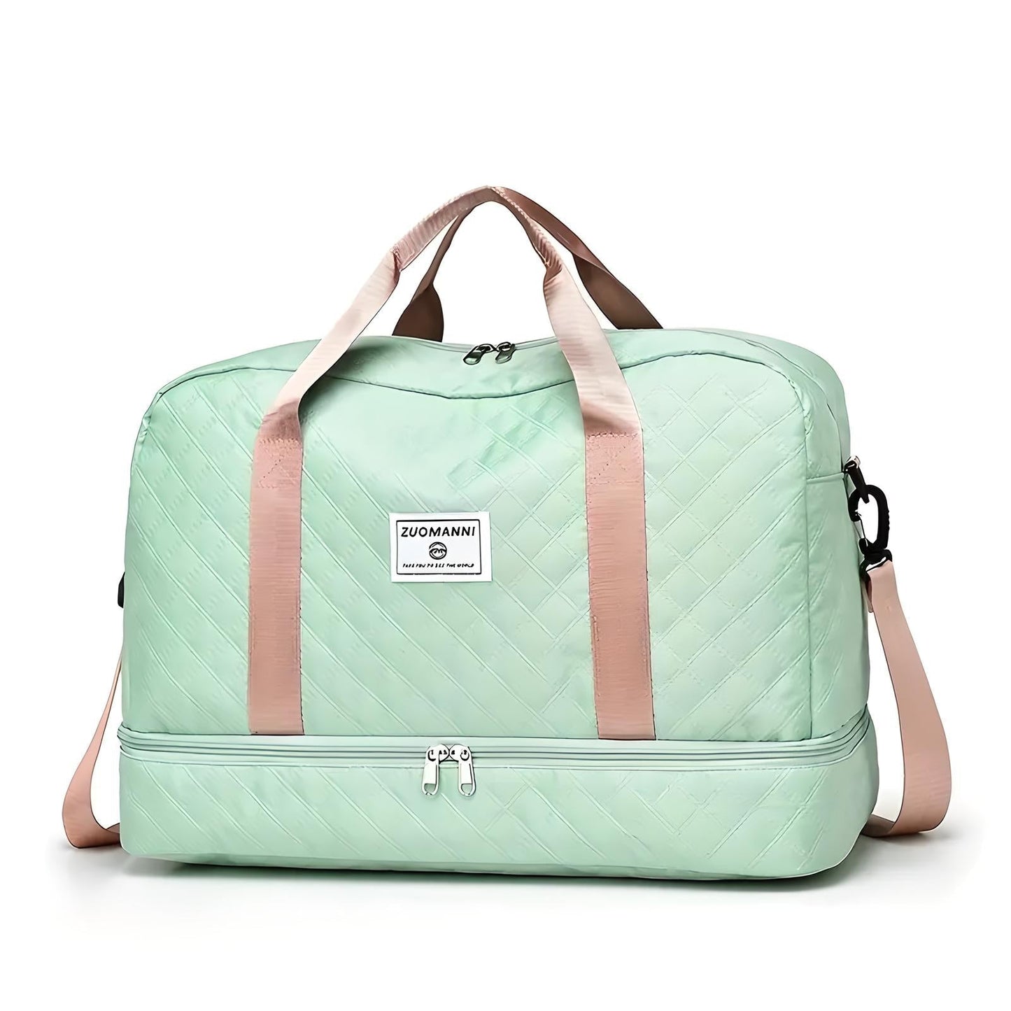 Norvo | Romslig Weekend Duffel Bag | Vanntett, Multikompartments & Ideal for Korte Turer og Treningsøkter