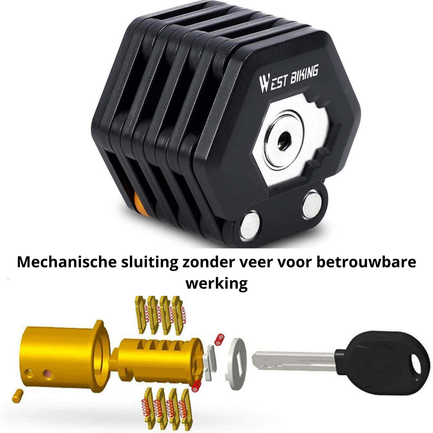 Norvo | TitanLock Pro – Tyverisikret sykkellås for maksimal sikkerhet (for sykler, el-sykler og scootere)