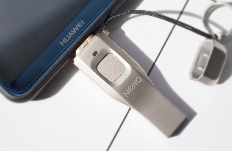 Norvo | USB3.0 Fingeravtrykk Kryptering USB Flash Disk med APP Administrasjonssystem, for Bedrifts / Personlig Datasikkerhet