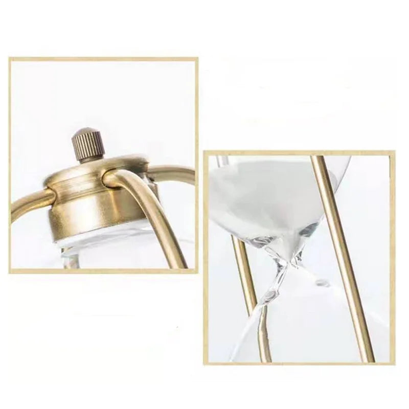 Norvo | ClassicElegance - Hvit Sand Timeglass