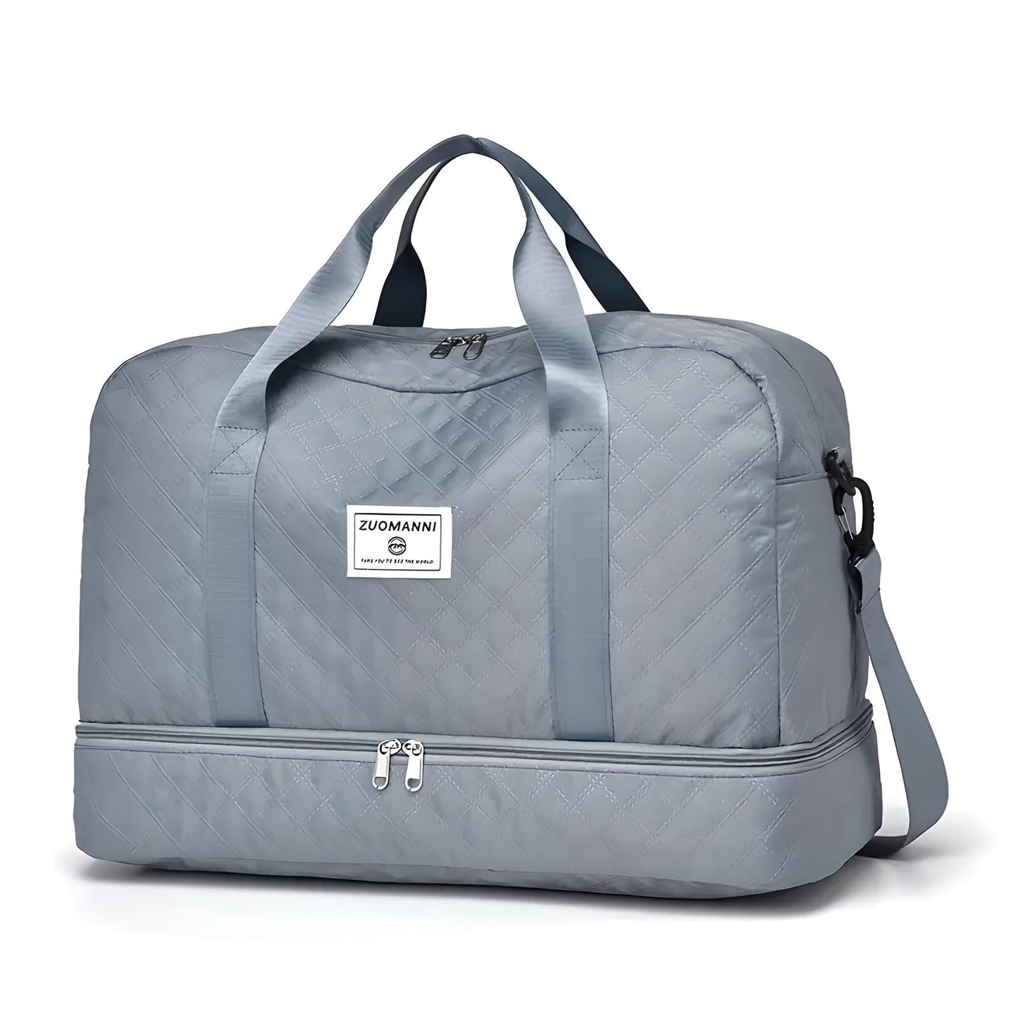 Norvo | Romslig Weekend Duffel Bag | Vanntett, Multikompartments & Ideal for Korte Turer og Treningsøkter