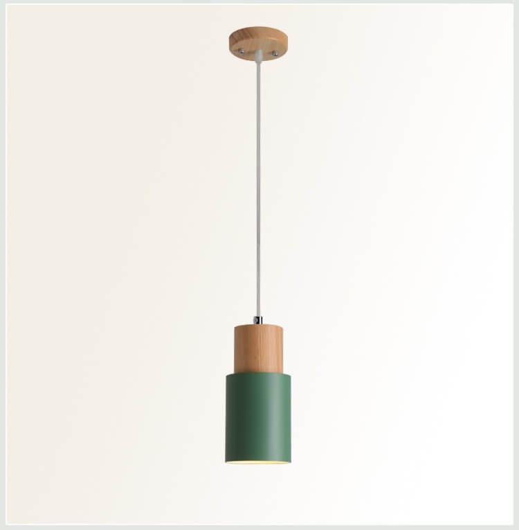Norvo | SinglePend - Nordic Macaron Cylinder Aluminium 1-flamme LED pendellampe