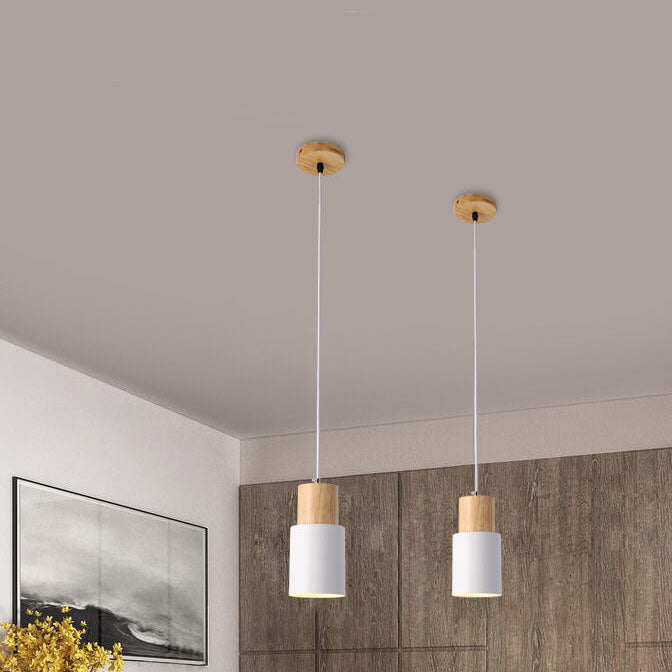 Norvo | SinglePend - Nordic Macaron Cylinder Aluminium 1-flamme LED pendellampe