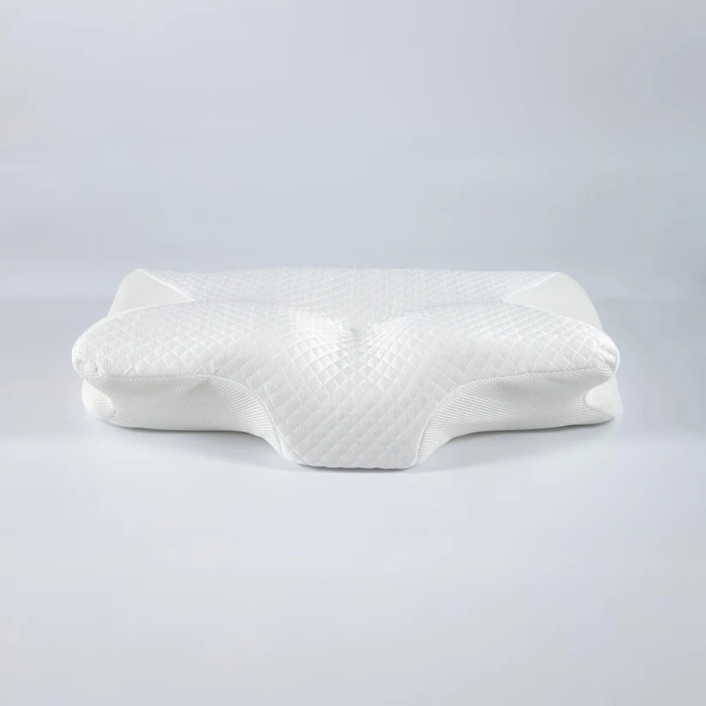 Norvo | Pute for Side & Back Sleepers – Ortopedisk Minne Skum Pute for Nakke & Skulder Smerte Lindring og Perfekt Søvn Justering