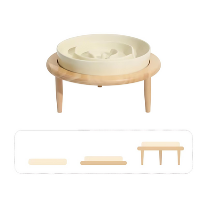 Norvo | SlowCeramic - Elegant Håndlaget Fôrskål for Kjæledyr