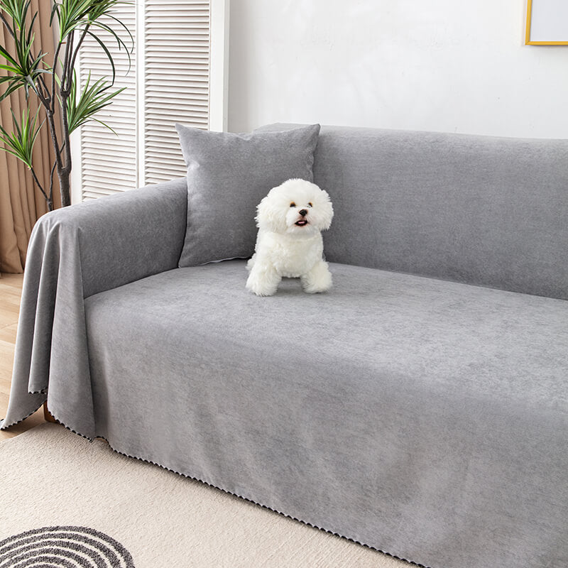 Norvo | Vanntett Sofa Kastteppe | Anti-skli. Jacquard Kanter & Ideell for Dyr og Møbelbeskyttelse