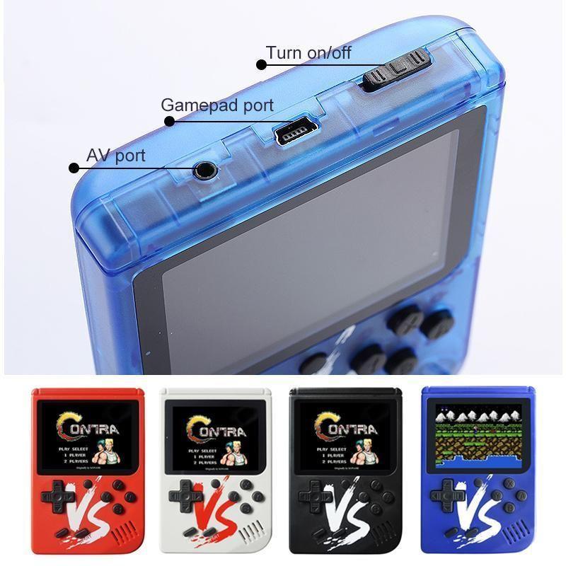 Norvo | Håndholdt Spillkonsoll - 500 Klassiske Spill