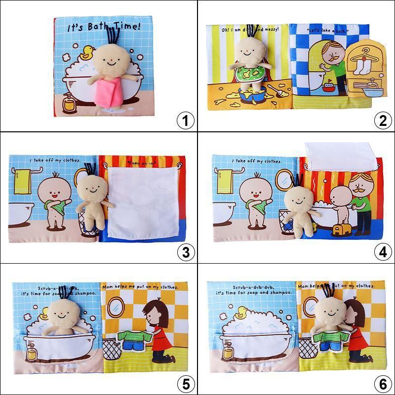 Norvo | 3D Aktivitet Stillebok - Kok, Bad, Potte Tid