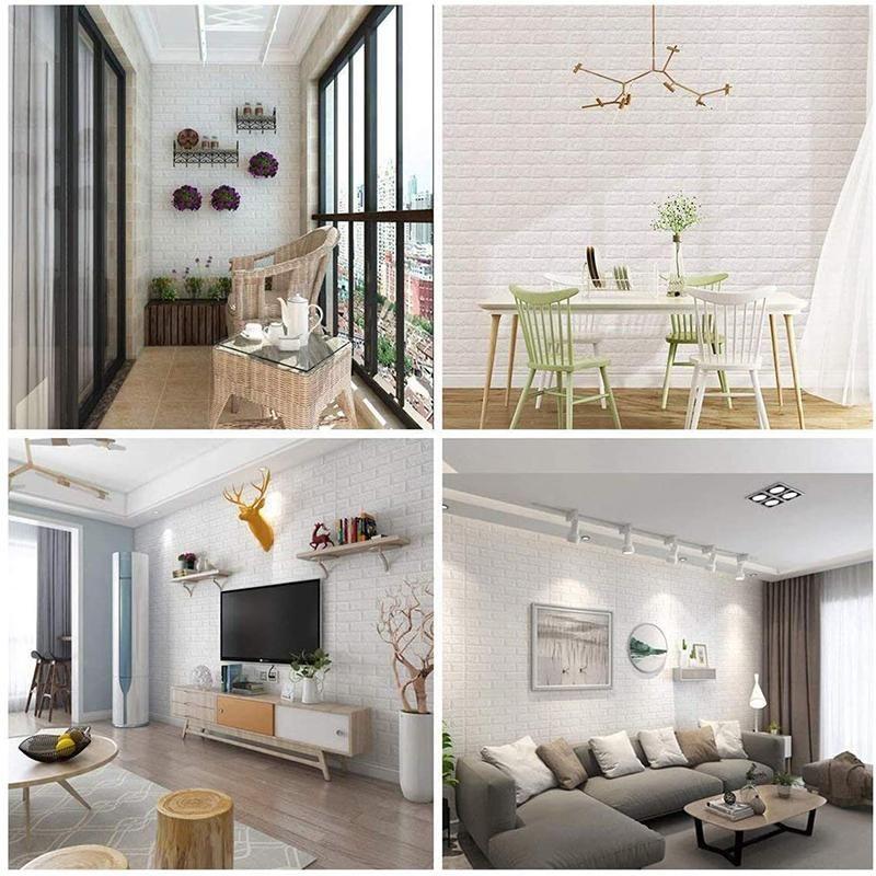 Norvo | 3D Veggpaneler Peel and Stick Tapet