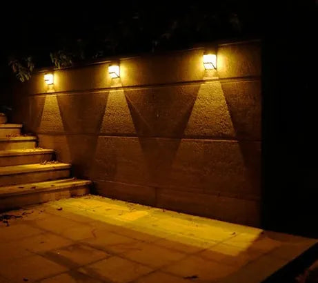 Norvo | Solvegglys med LED – Moderne utendørs belysning for hage og terrasse, vegglamper