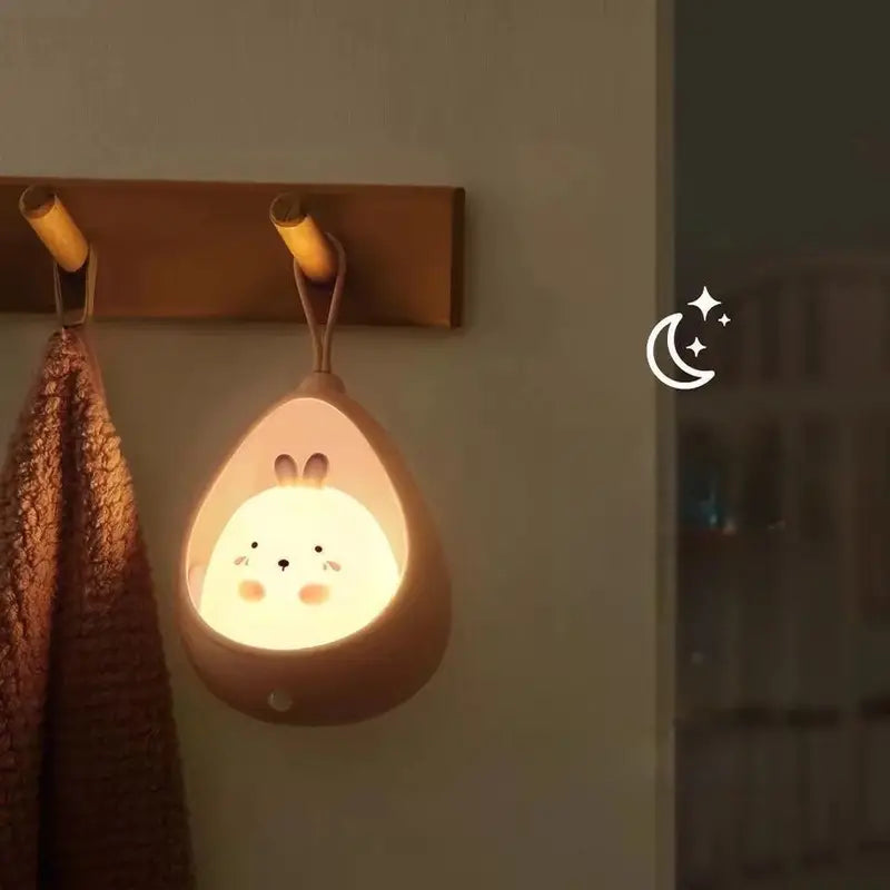 Norvo | PurrLight – Søt Dyre Nattlampe LED Senglampe for Barn