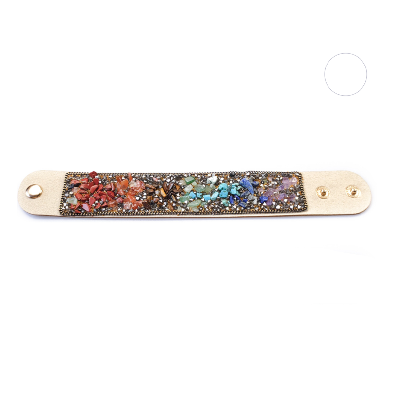 Norvo | Syv Chakra Armbånd