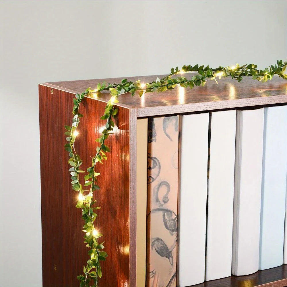 Norvo | LED lyslenker med eføy – Dekorative lyslenker for innendørs og utendørs bruk