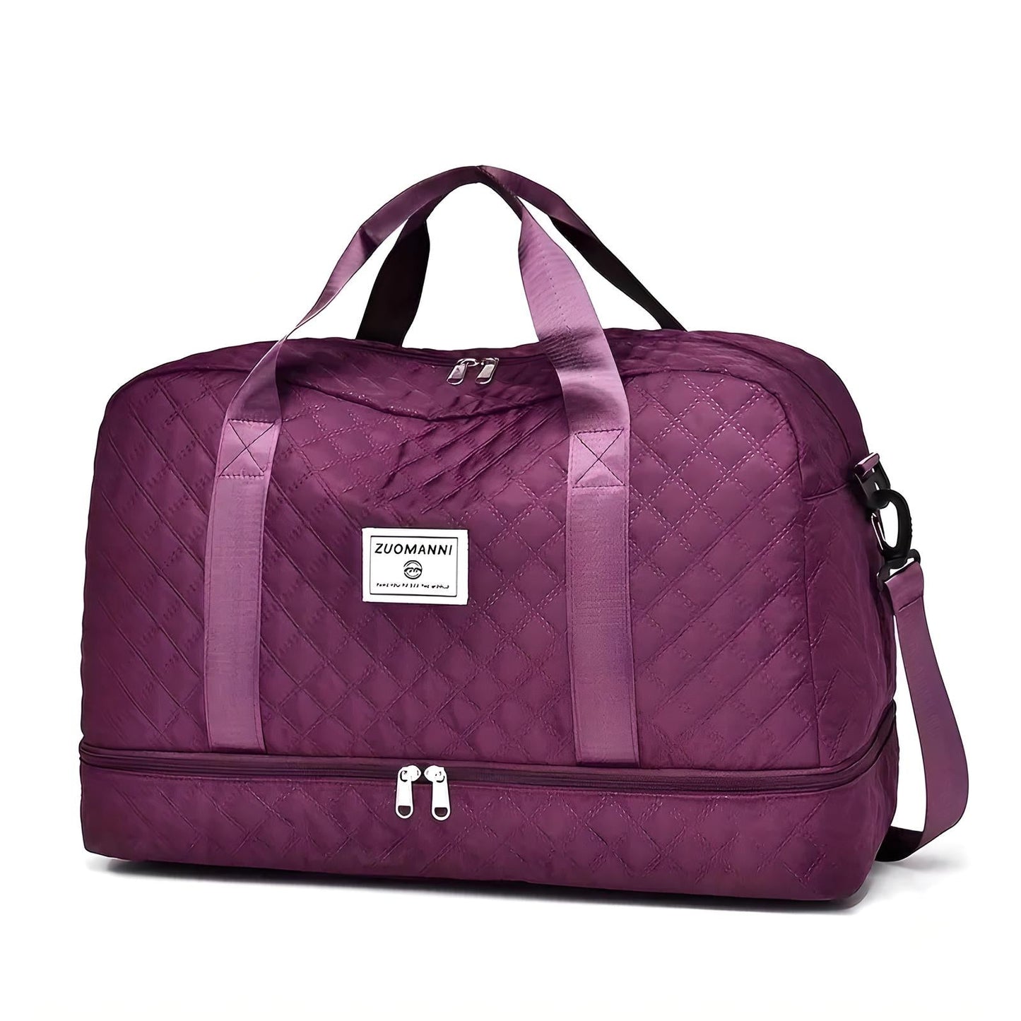 Norvo | Romslig Weekend Duffel Bag | Vanntett, Multikompartments & Ideal for Korte Turer og Treningsøkter