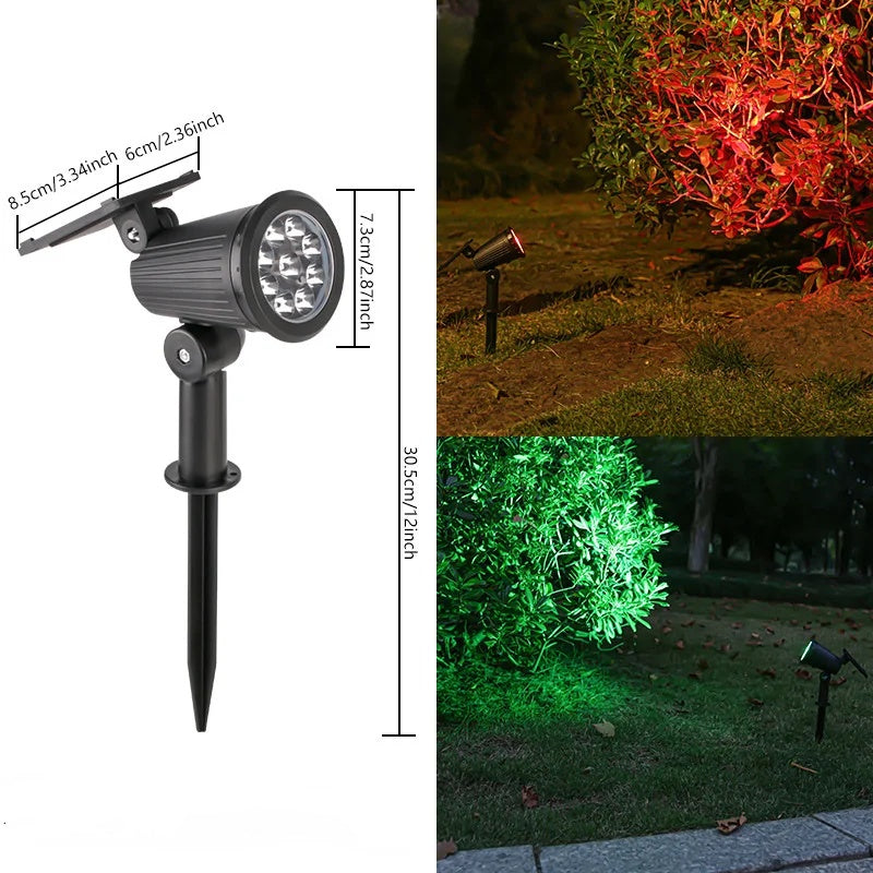 Norvo | Solcelledrevet Atlas Spotlights - Utendørs Hagebelysning Spotlights