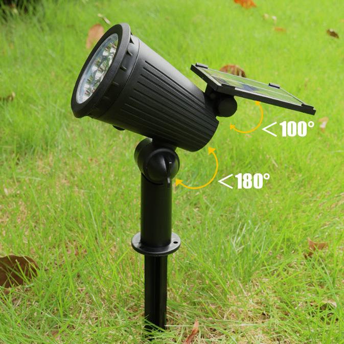 Norvo | Solcelledrevet Atlas Spotlights - Utendørs Hagebelysning Spotlights