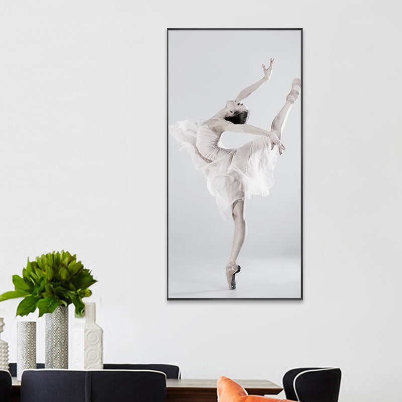 Norvo | Moderne stil veggkunst dekor beige ballerina maleri, flere størrelser tilgjengelig