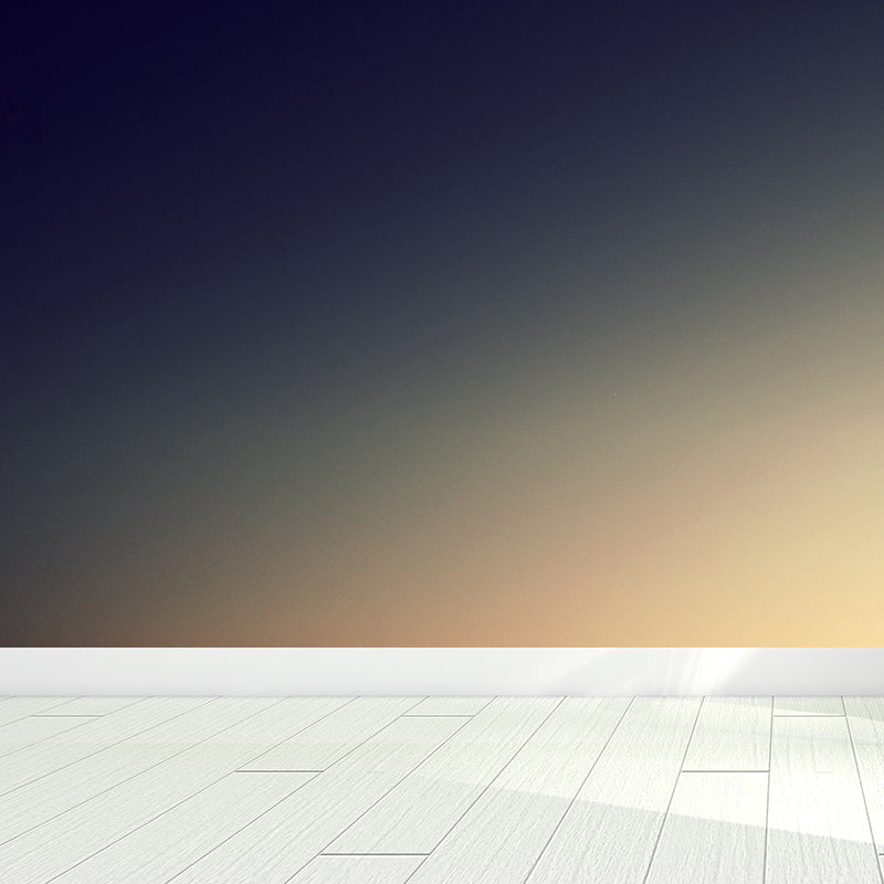 Norvo | Fotograf Himmel ved skumring Veggbilde for stue, Blå og Gul, Måltillatelse tilgjengelig