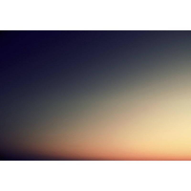 Norvo | Fotograf Himmel ved skumring Veggbilde for stue, Blå og Gul, Måltillatelse tilgjengelig
