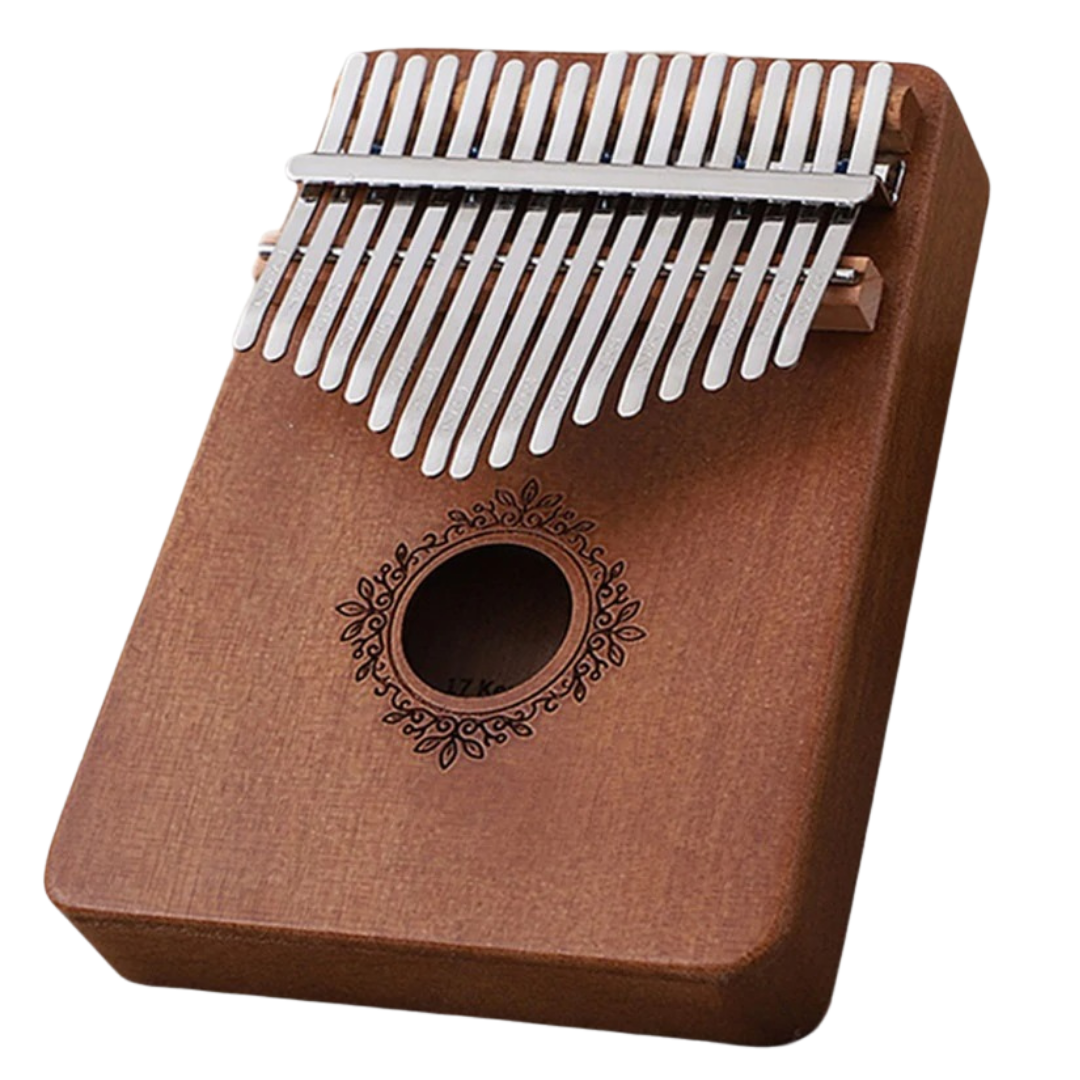 Kalimba tommelpiano med 17 tangenter