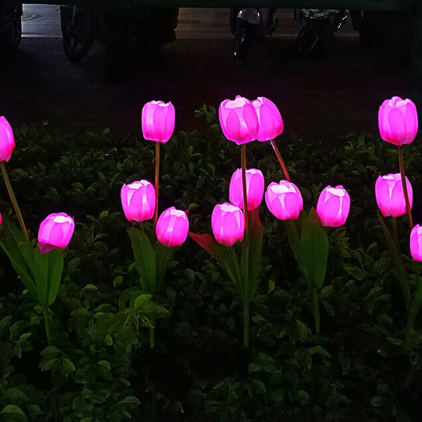 Norvo | Solar Tulip Plenlys Utendørs Hage LED Tulipan Blomsterlys Bakke Stakelandskapslys