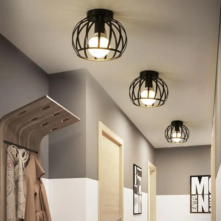Norvo | Moderne Loft-stil Taklampe med Åpen Burdesign