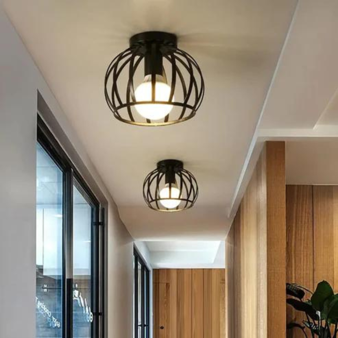 Norvo | Moderne Loft-stil Taklampe med Åpen Burdesign