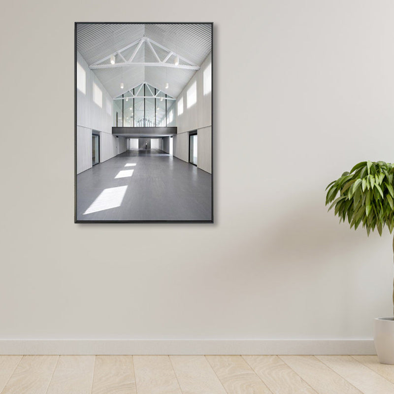Norvo | Foto Gang Lerret Moderne stil Bygning maleri i lyse farger for studierommet