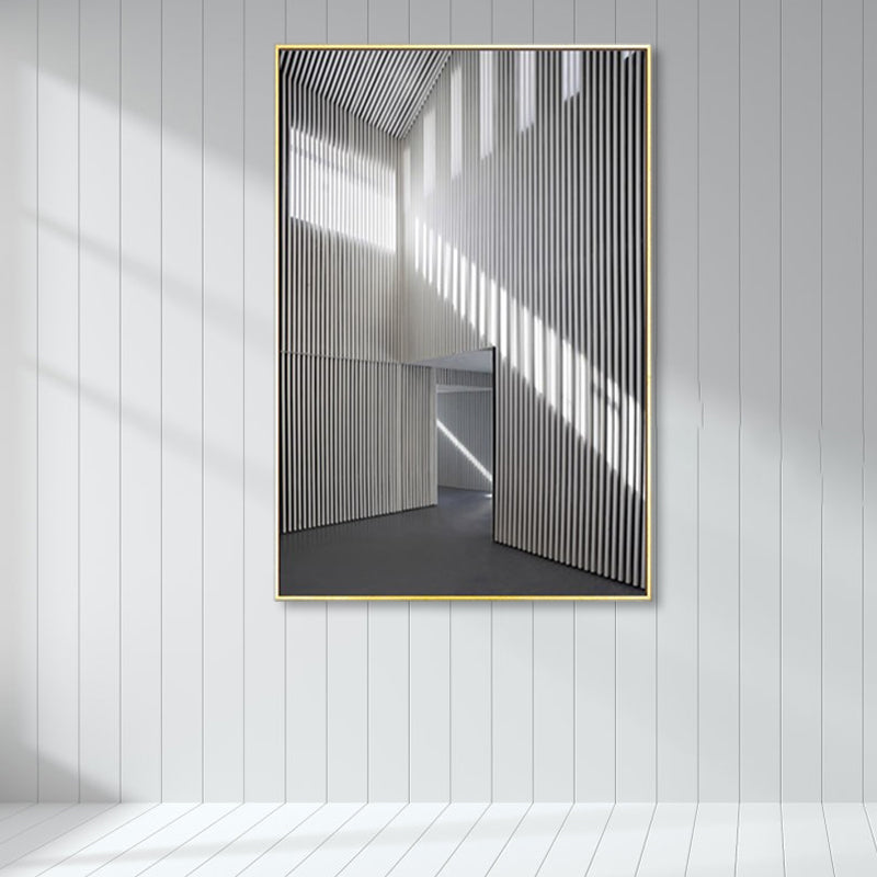 Norvo | Foto Gang Lerret Moderne stil Bygning maleri i lyse farger for studierommet