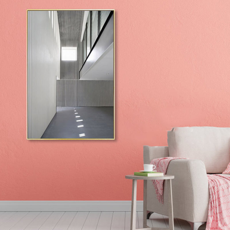 Norvo | Foto Gang Lerret Moderne stil Bygning maleri i lyse farger for studierommet