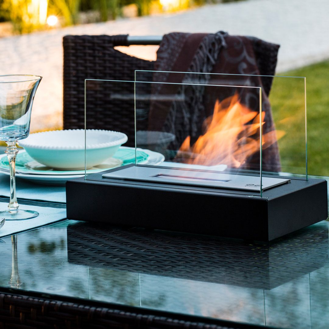 FireGlow – Luksus Bordpeis for Innendørs & Utendørs