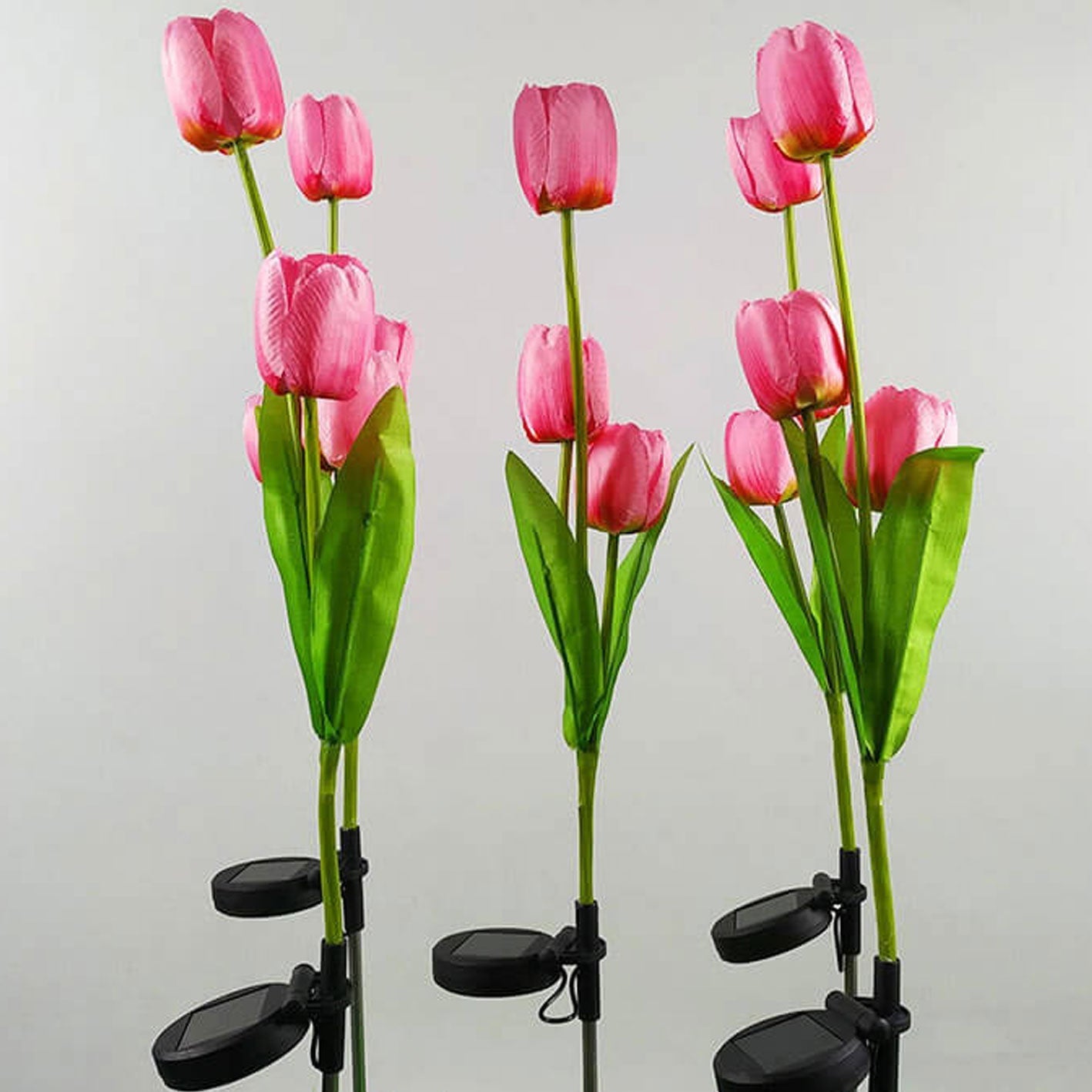 Norvo | Solar Tulip Plenlys Utendørs Hage LED Tulipan Blomsterlys Bakke Stakelandskapslys
