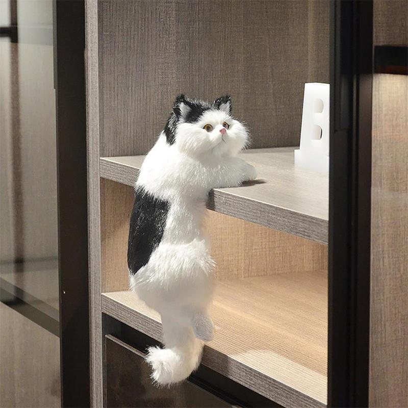 Norvo | Simulering Katt Plush Dukke Modell Dekorasjon
