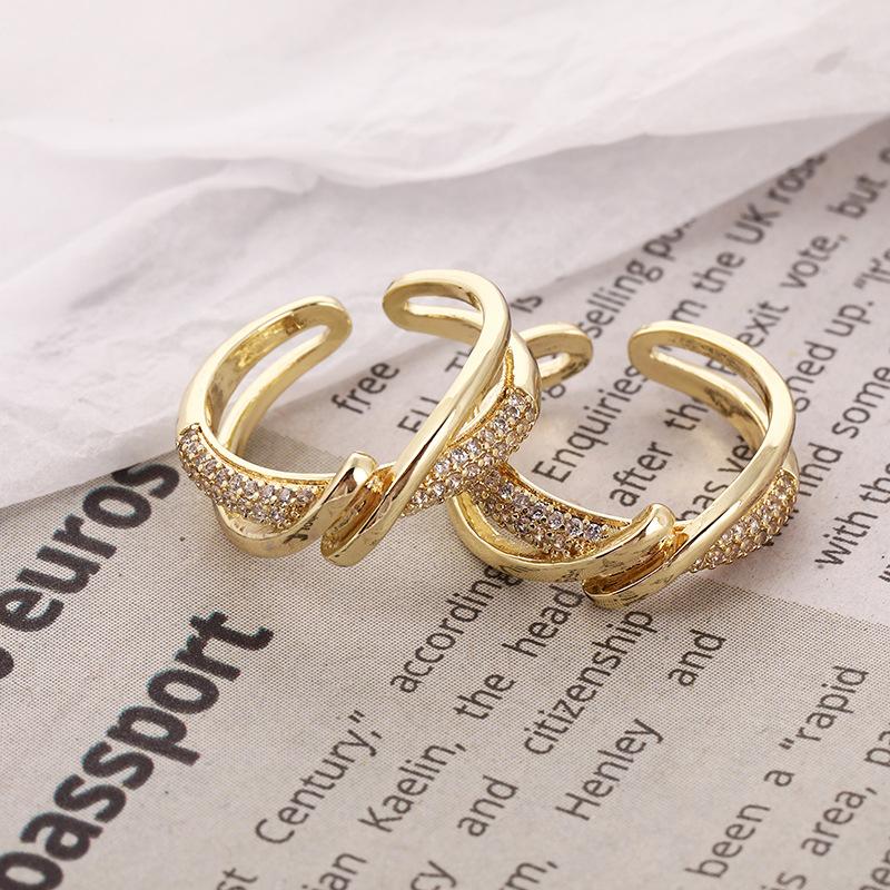 Norvo | Vintage gullbelagt justerbar ring