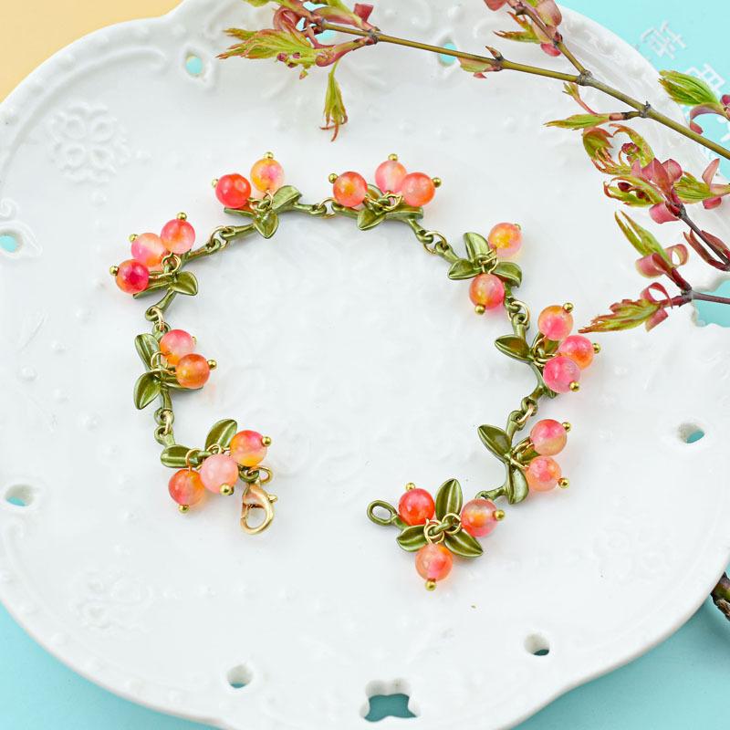 Norvo | Vintage Plante Frukt Armbånd